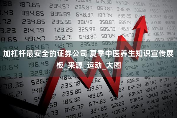 加杠杆最安全的证券公司 夏季中医养生知识宣传展板_来源_运动_大图